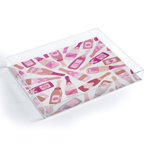 Cat Coquillette French Champagne Collection Pink Acrylic Tray