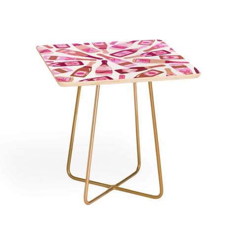 Cat Coquillette French Champagne Collection Pink Side Table