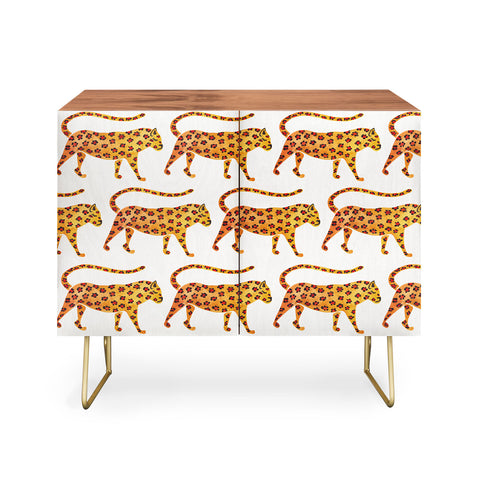 Cat Coquillette Jaguar Pattern Credenza