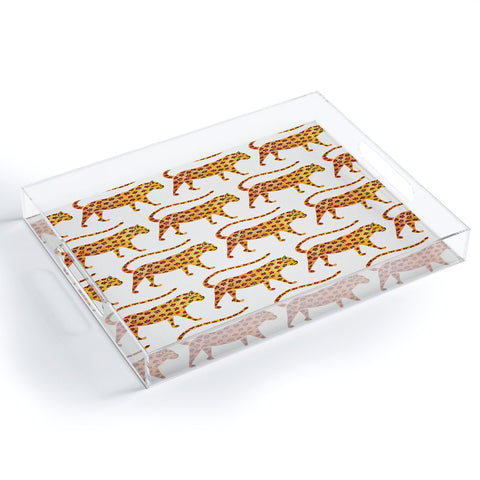 Cat Coquillette Jaguar Pattern Acrylic Tray