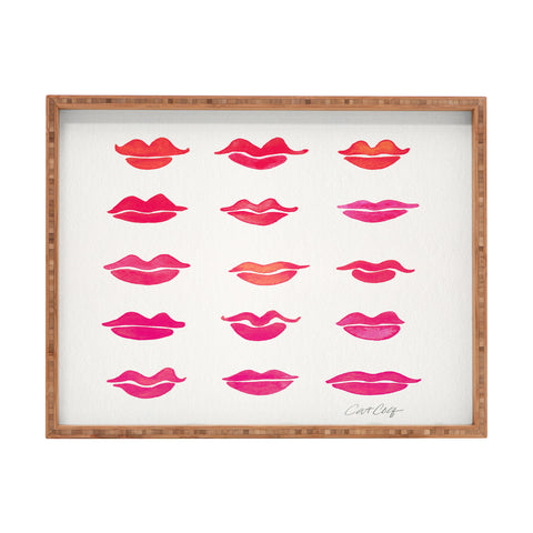 Cat Coquillette Kiss Collection Rectangular Tray