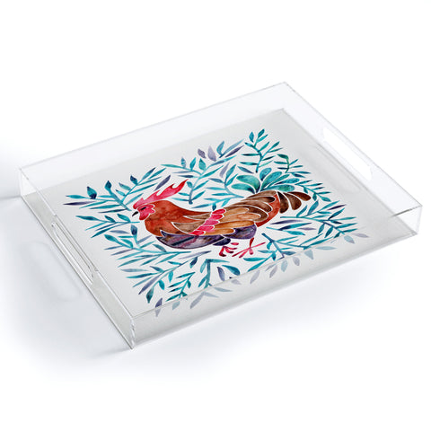 Cat Coquillette Le Coq Acrylic Tray