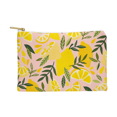 Cat Coquillette Lemon Blooms Blush Palette Pouch