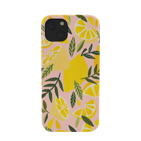 Cat Coquillette Lemon Blooms Blush Palette Phone Case