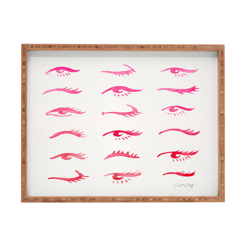 Cat Coquillette Mascara Envy Pink Rectangular Tray