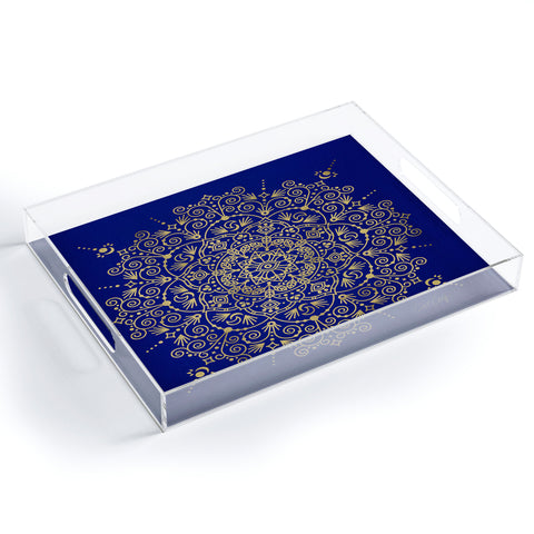 Cat Coquillette Moroccan Mandala Acrylic Tray