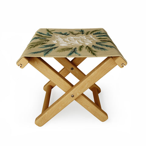 Cat Coquillette Mountains Calling Folding Stool