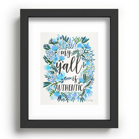 Cat Coquillette My Yall Is Authentic Recessed Framing Rectangle