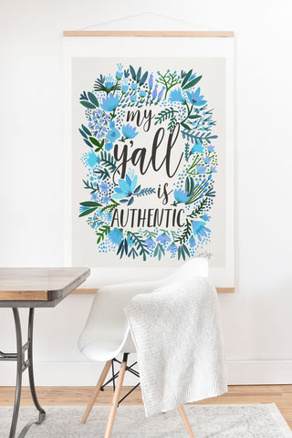 Cat Coquillette My Yall Is Authentic Art Print And Hanger