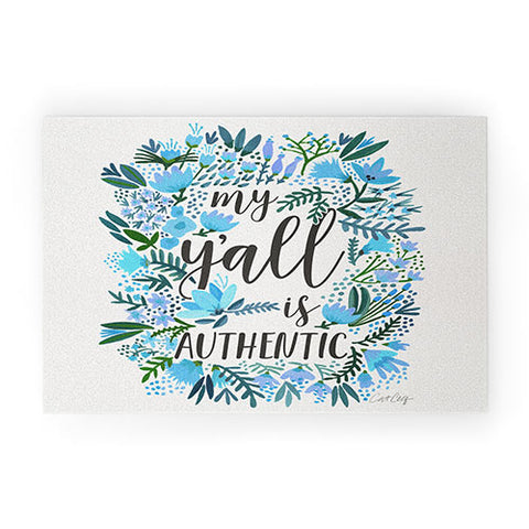 Cat Coquillette My Yall Is Authentic Welcome Mat