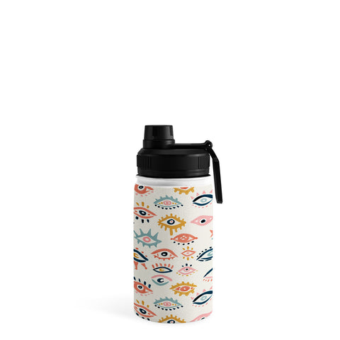 Cat Coquillette Mystic Eyes Primary Palette Water Bottle