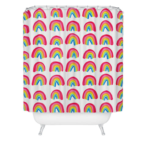 Cat Coquillette Rainbow Collection Classic Shower Curtain