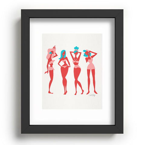 Cat Coquillette Retro Beach Bombshells Recessed Framing Rectangle