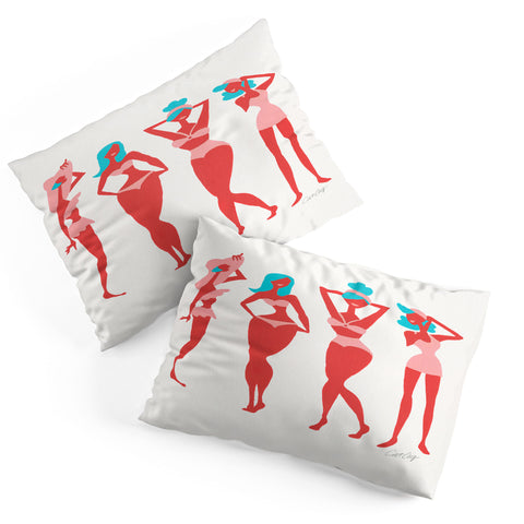 Cat Coquillette Retro Beach Bombshells Pillow Shams