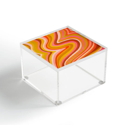 Cat Coquillette Sunshine Melt Retro Ochre Acrylic Box