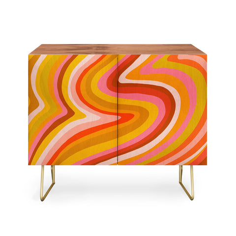 Cat Coquillette Sunshine Melt Retro Ochre Credenza
