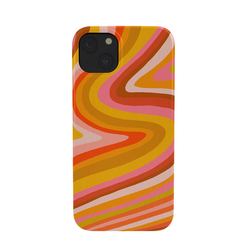 Cat Coquillette Sunshine Melt Retro Ochre Phone Case