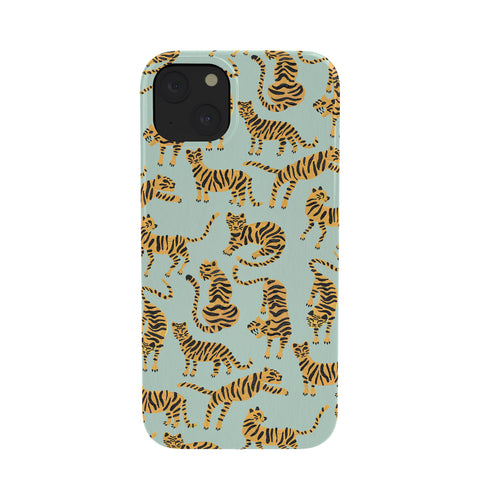 Cat Coquillette Tiger Collection Mint Orange Phone Case