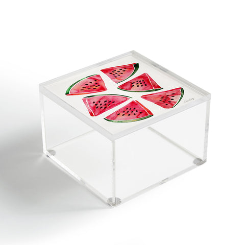Cat Coquillette Watermelon Slices Acrylic Box