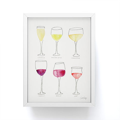 Cat Coquillette Wine Collection Framed Mini Art Print