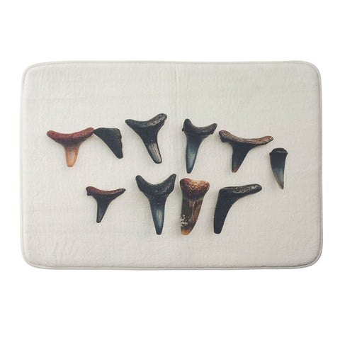 Catherine McDonald Amelia Island Shark Teeth Memory Foam Bath Mat