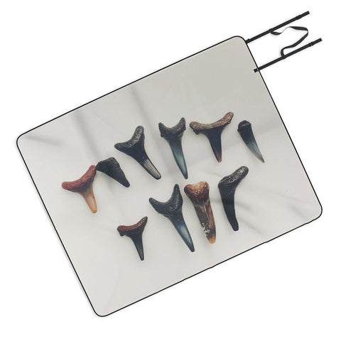 Catherine McDonald Amelia Island Shark Teeth Picnic Blanket