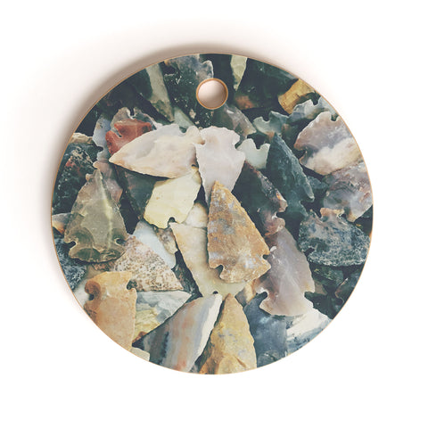 Catherine McDonald AMERICAN RELICS Cutting Board Round