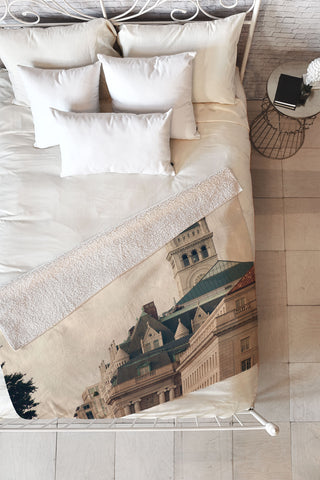 Catherine McDonald American Royalty Fleece Throw Blanket