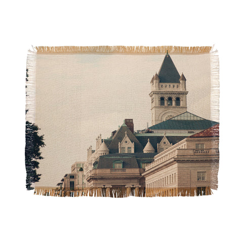 Catherine McDonald American Royalty Throw Blanket