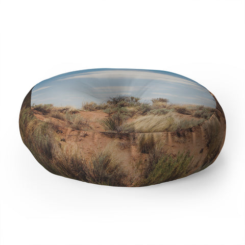 Catherine McDonald Arizona Painted Desert Floor Pillow Round