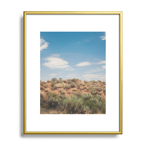 Catherine McDonald Arizona Painted Desert Metal Framed Art Print