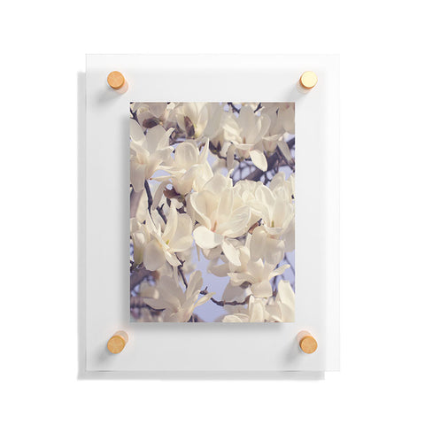 Catherine McDonald Asian Magnolias Floating Acrylic Print
