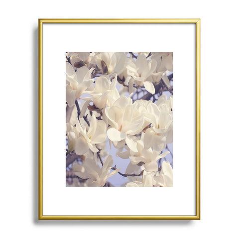 Catherine McDonald Asian Magnolias Metal Framed Art Print