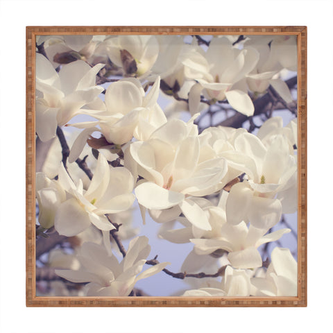 Catherine McDonald Asian Magnolias Square Tray