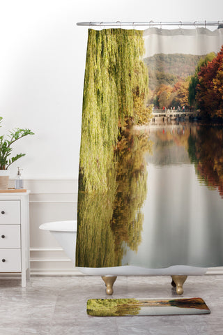 Catherine McDonald Autumn In Asia 1 Shower Curtain And Mat