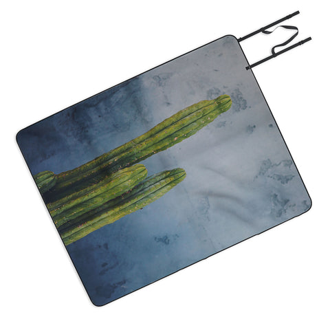 Catherine McDonald Cactus Family Portrait Picnic Blanket