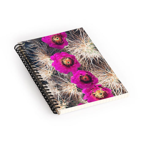 Catherine McDonald Cactus Flowers Spiral Notebook