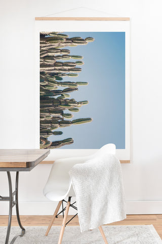 Catherine McDonald Cactus Perspective Art Print And Hanger