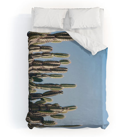 Catherine McDonald Cactus Perspective Horizontal Duvet Cover