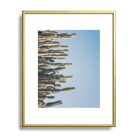 Catherine McDonald Cactus Perspective Metal Framed Art Print