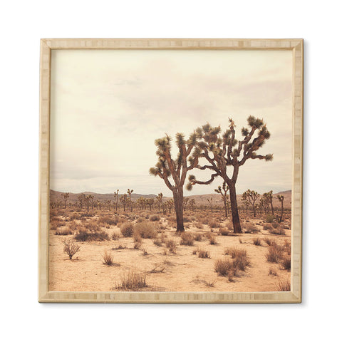 Catherine McDonald California Joshua Trees Framed Wall Art