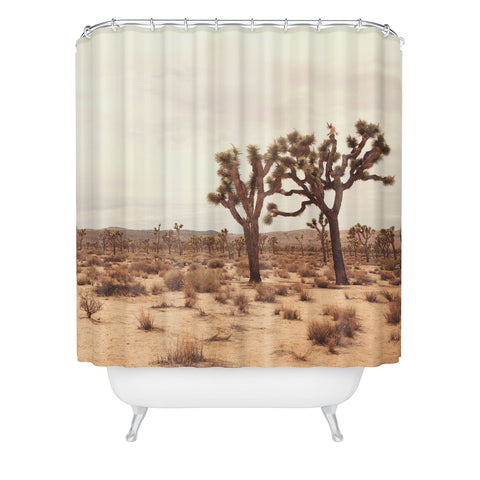 Catherine McDonald California Joshua Trees Shower Curtain