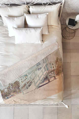 Catherine McDonald California Love Fleece Throw Blanket