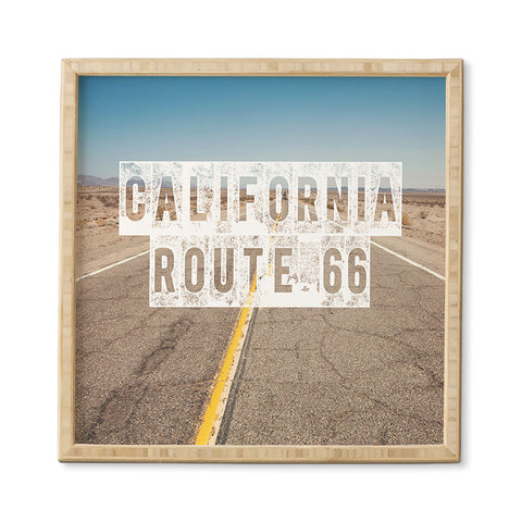 Catherine McDonald California Route 66 Framed Wall Art