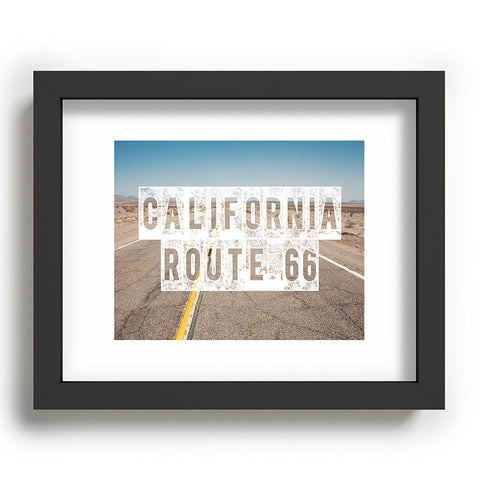 Catherine McDonald California Route 66 Recessed Framing Rectangle