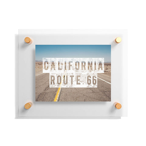 Catherine McDonald California Route 66 Floating Acrylic Print