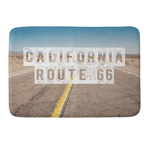 Catherine McDonald California Route 66 Memory Foam Bath Mat