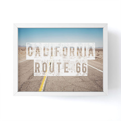 Catherine McDonald California Route 66 Framed Mini Art Print