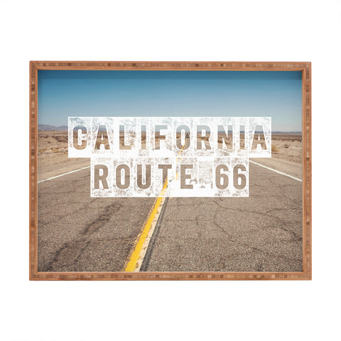 Catherine McDonald California Route 66 Rectangular Tray