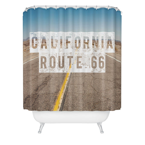 Catherine McDonald California Route 66 Shower Curtain